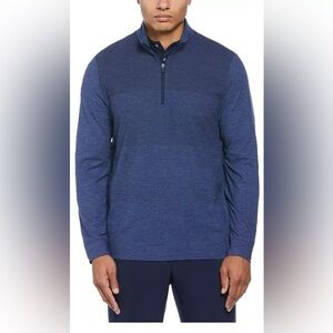 PGA Tour Men's Lux Touch Ombre Golf Sweater, Peacoat